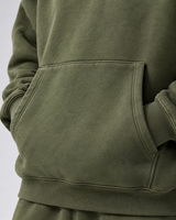 DISTRICT21 Logo Hoodie – Faded Olive