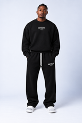 DISTRICT21 Logo Joggers – Black