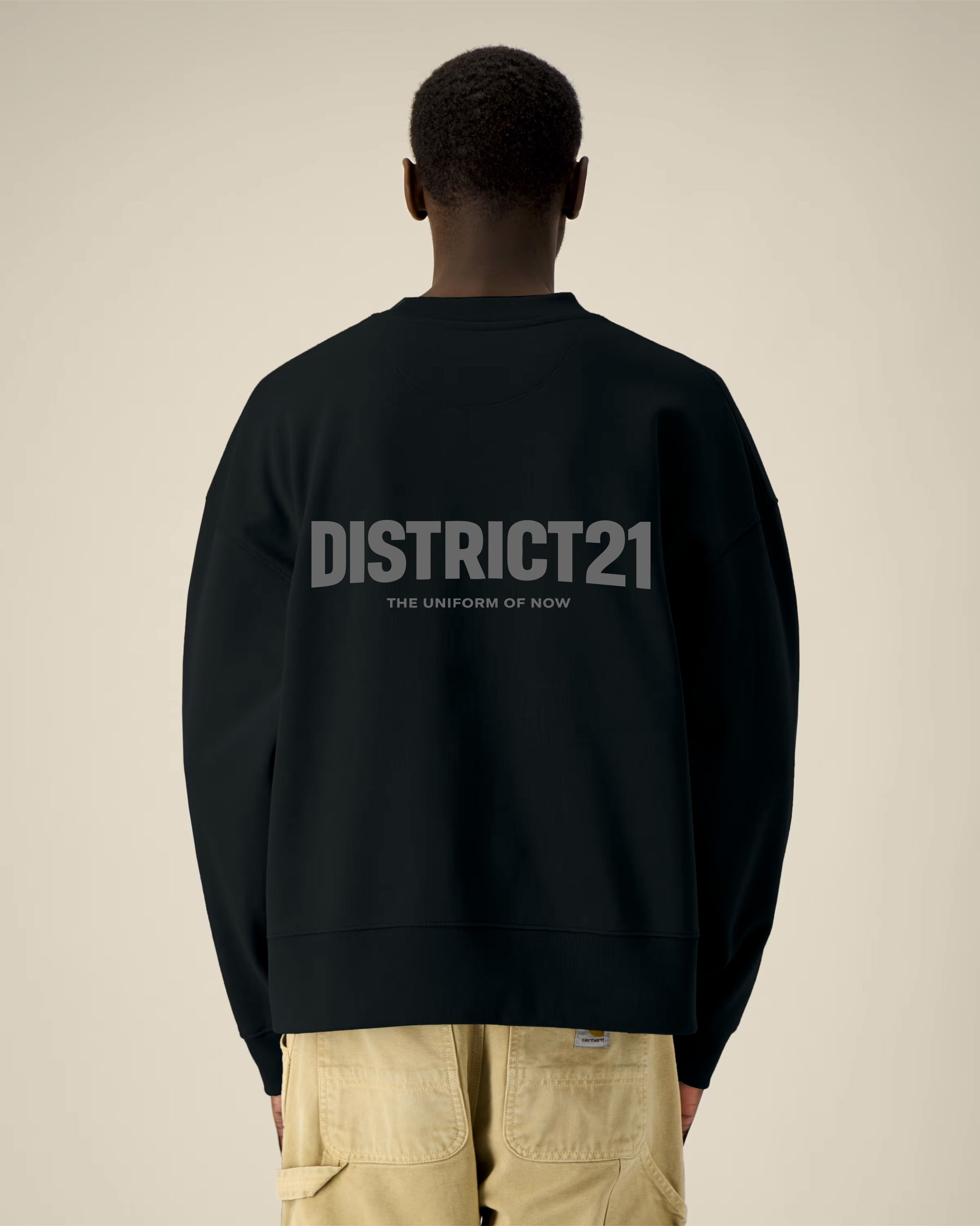 DISTRICT21 Ryler Sweatshirt - Black