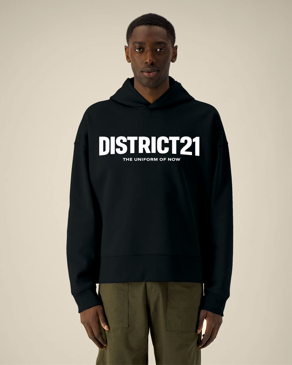 DISTRICT21 Voicer Hoodie - Black
