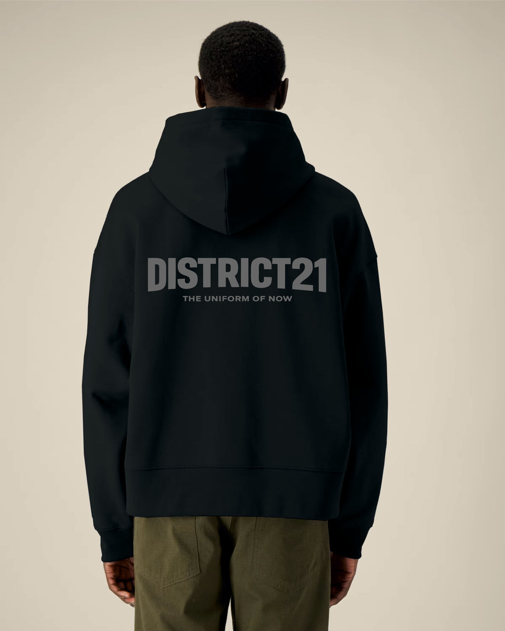 DISTRICT21 Voicer Hoodie - Black