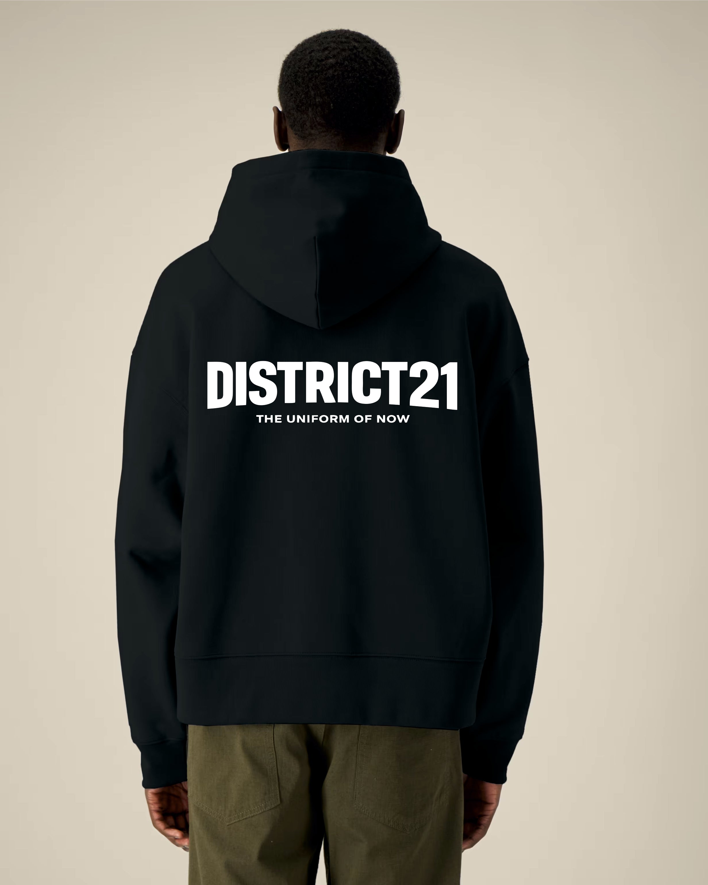 DISTRICT21 Voicer Hoodie - Black