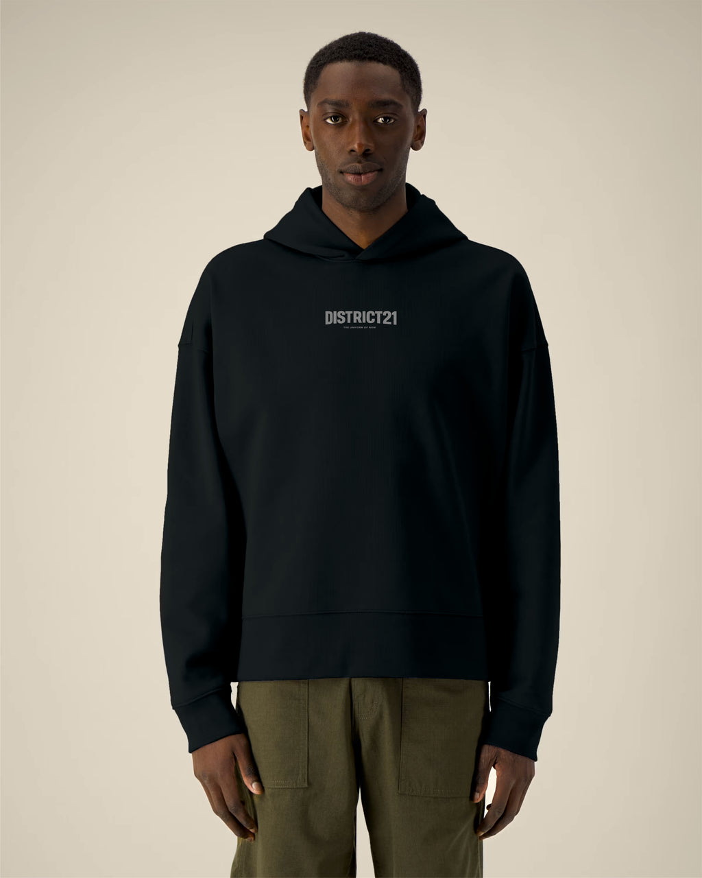 DISTRICT21 Voicer Hoodie - Black