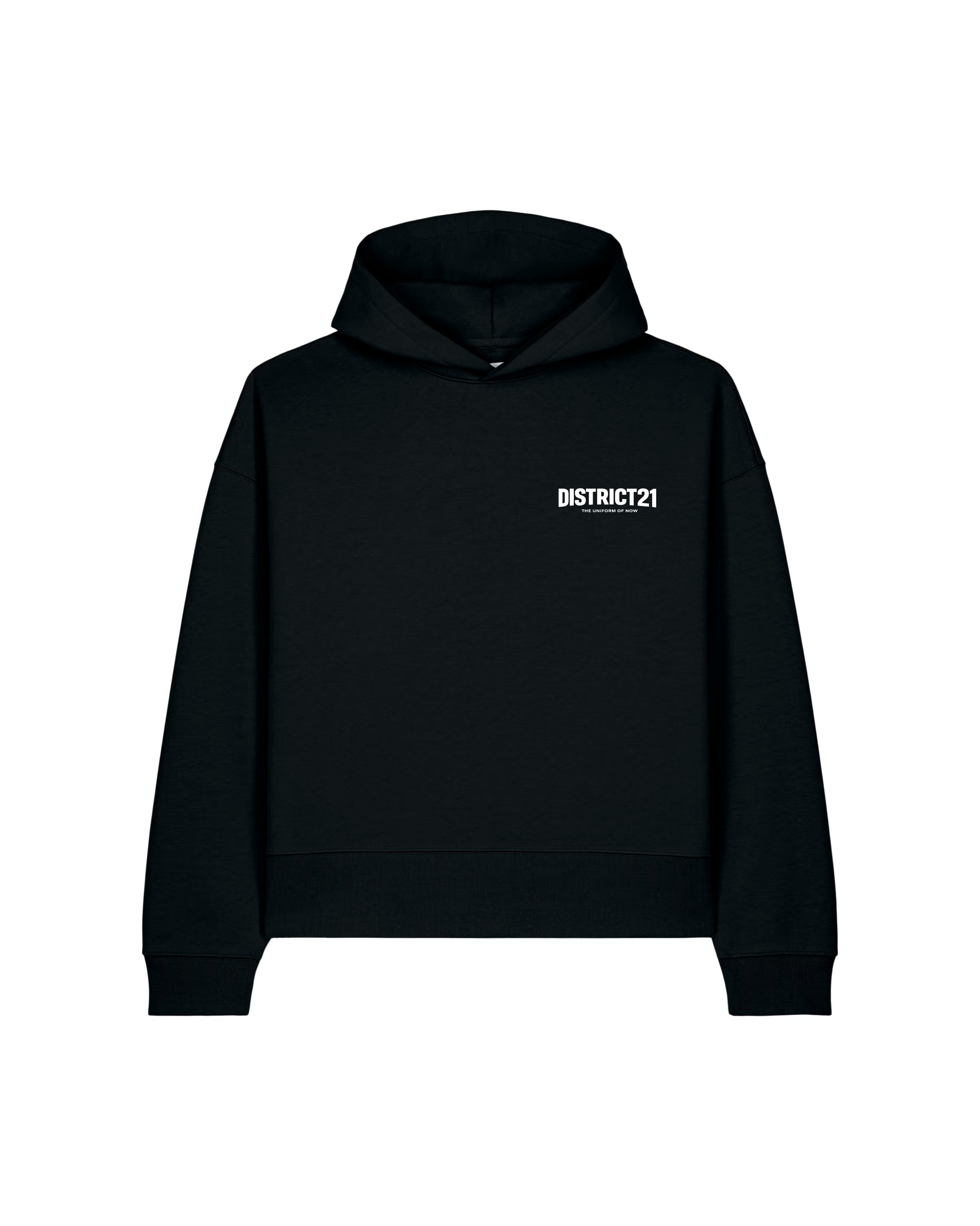 DISTRICT21 Voicer Hoodie - Black