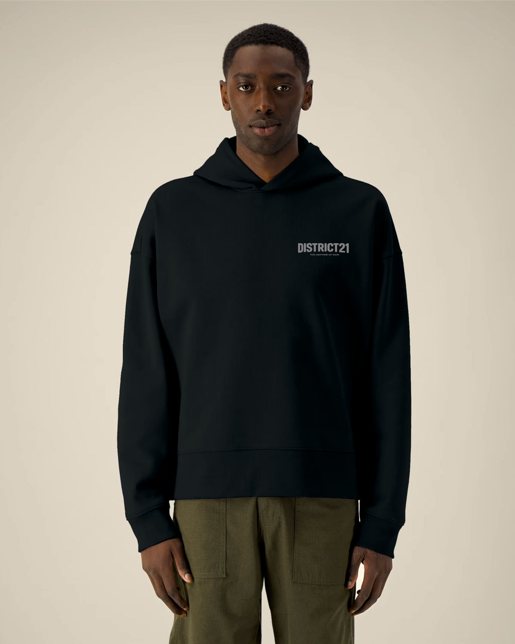 DISTRICT21 Voicer Hoodie - Black