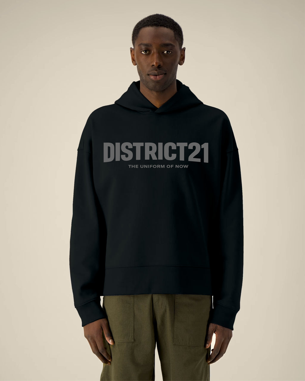 DISTRICT21 Voicer Hoodie - Black