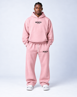 DISTRICT21 Logo Hoodie – Pink