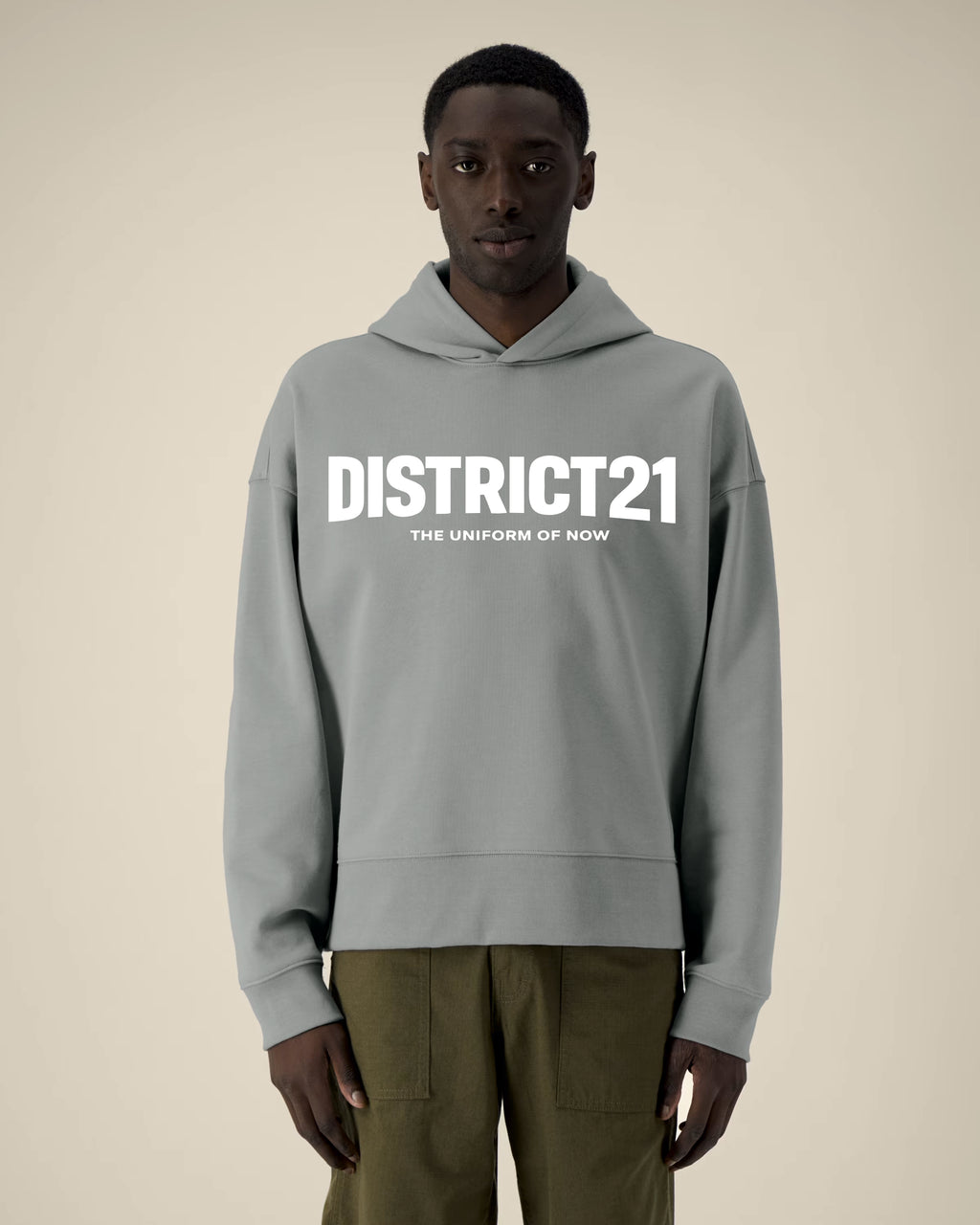 DISTRICT21 Voicer Hoodie - Gray