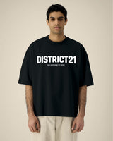 DISTRICT21 Hypster T-Shirt - Black