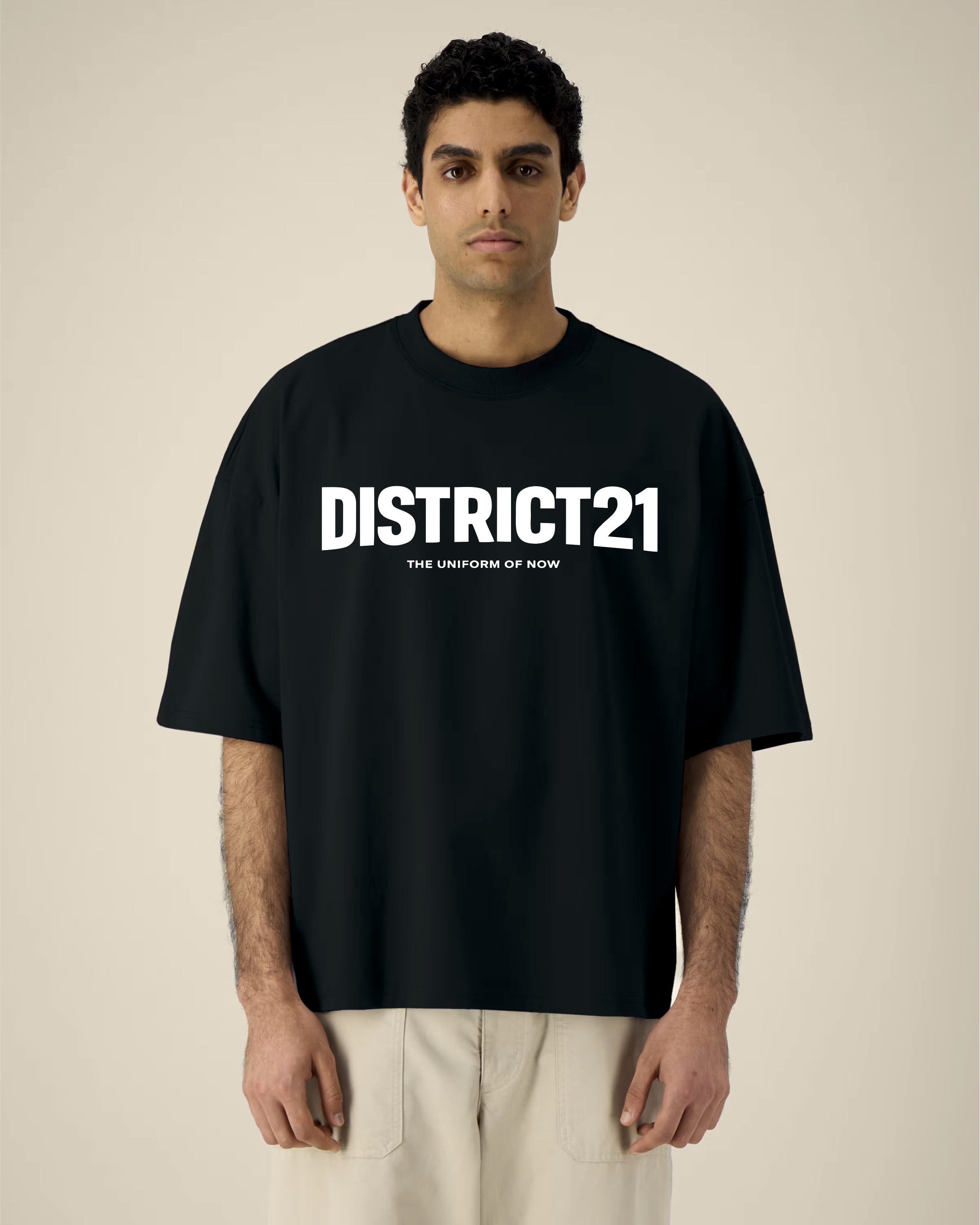 DISTRICT21 Hypster T-Shirt - Black