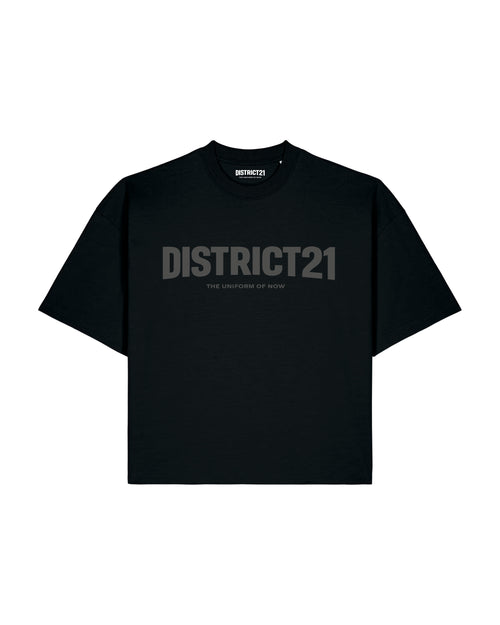 DISTRICT21 Hypster T-Shirt - Black