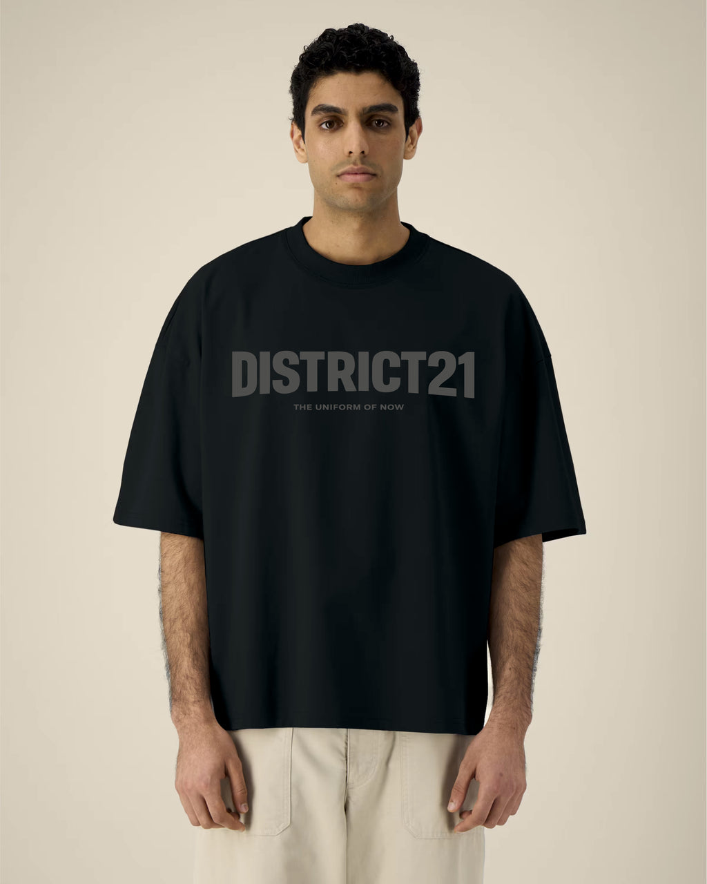 DISTRICT21 Hypster T-Shirt - Black