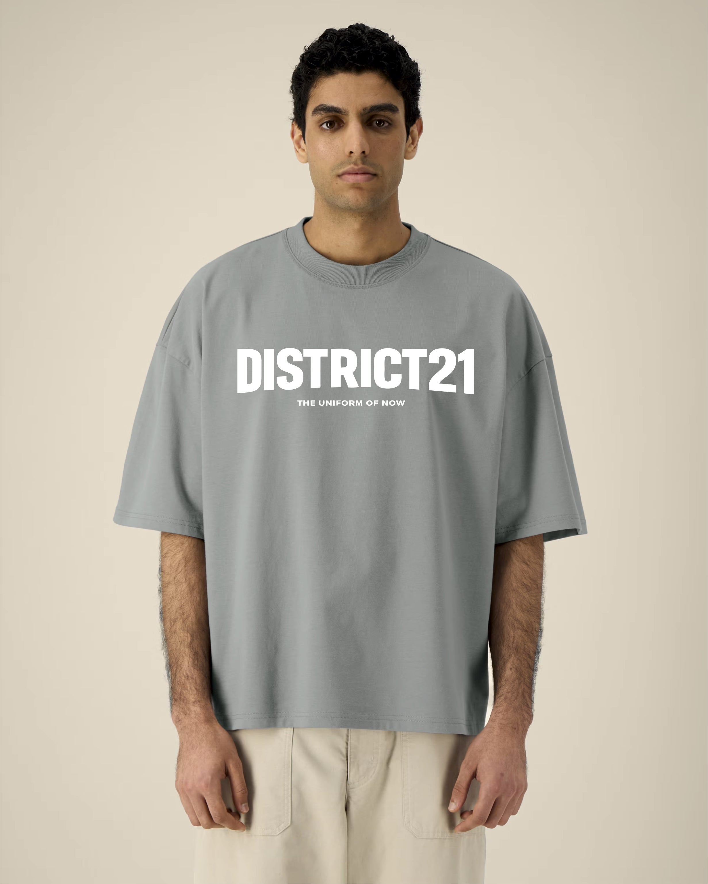 DISTRICT21 Hypster T-Shirt - Gray
