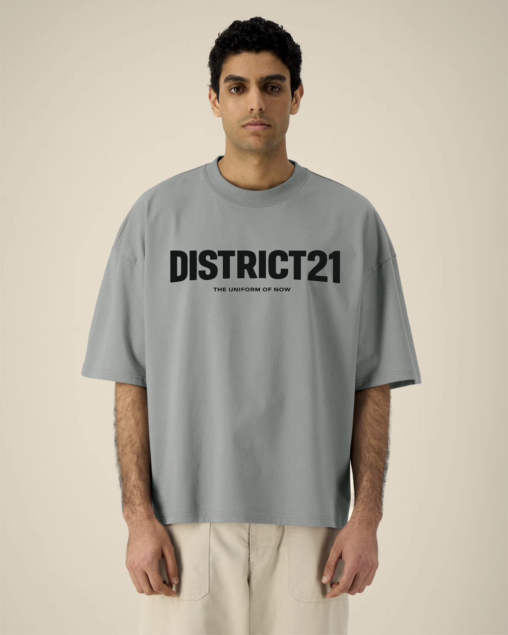 DISTRICT21 Hypster T-Shirt - Gray