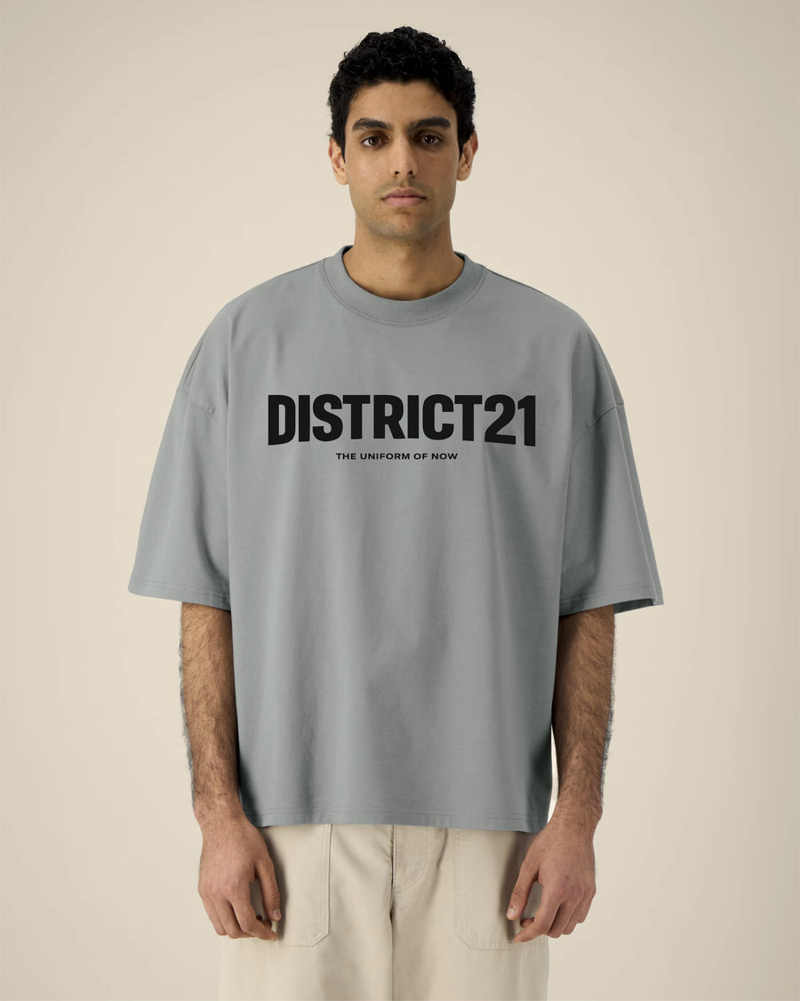 DISTRICT21 Hypster T-Shirt - Gray