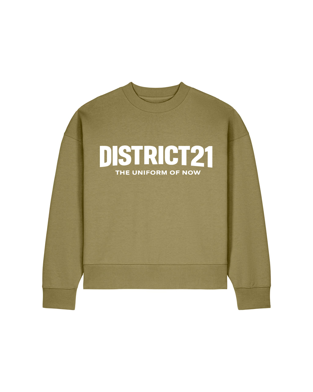 DISTRICT21 Ryler Sweatshirt - Faded Olive