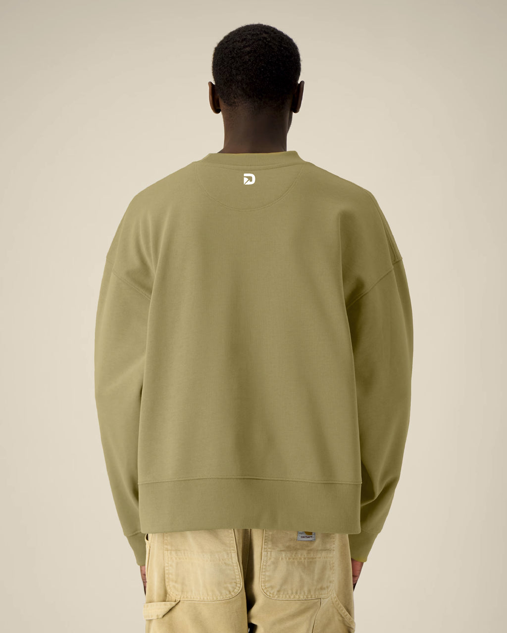 DISTRICT21 Ryler Sweatshirt - Faded Olive