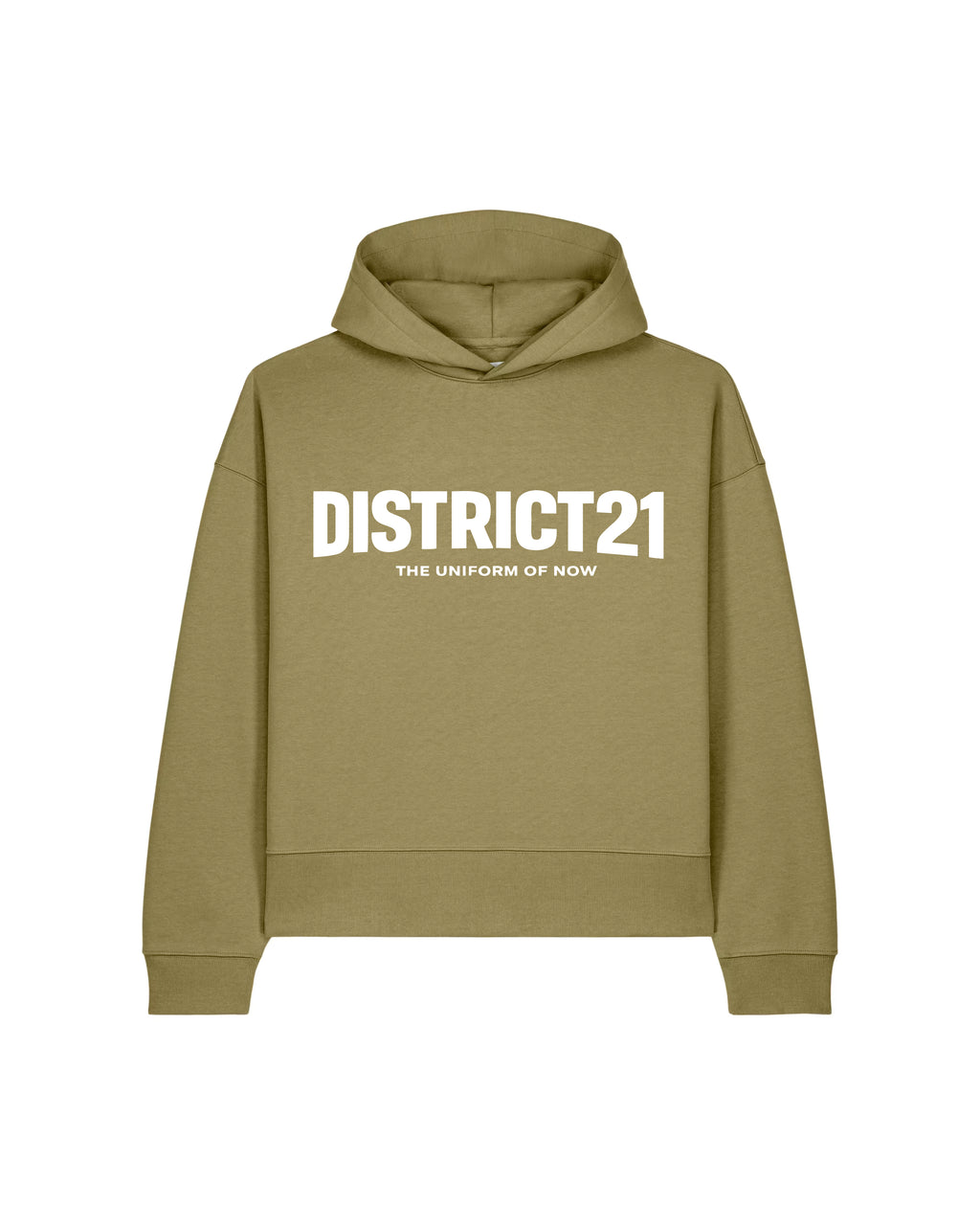 DISTRICT21 Voicer Hoodie - Faded Olive