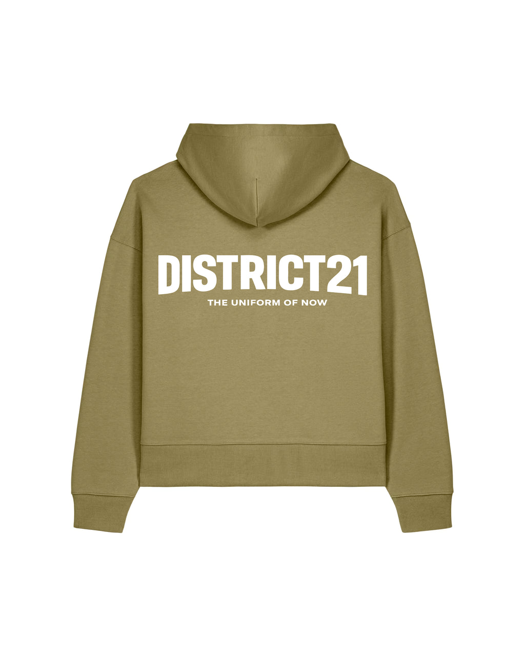 DISTRICT21 Voicer Hoodie - Faded Olive