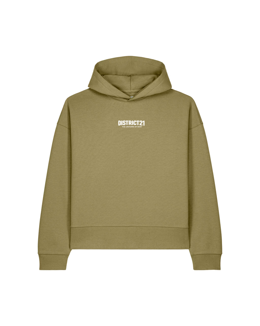DISTRICT21 Voicer Hoodie - Faded Olive