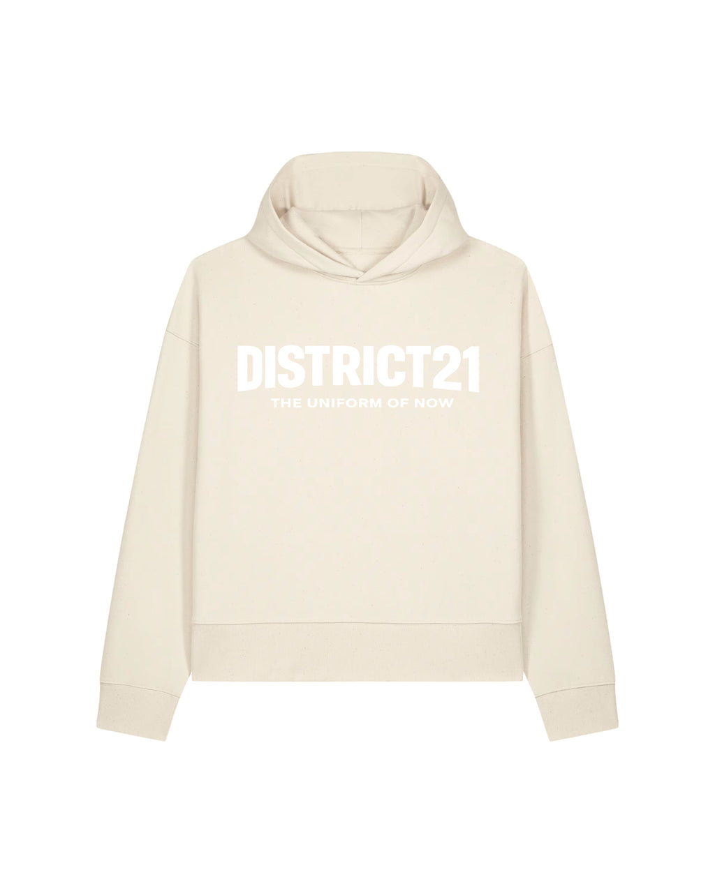 DISTRICT21 Voicer Hoodie - Natural Raw