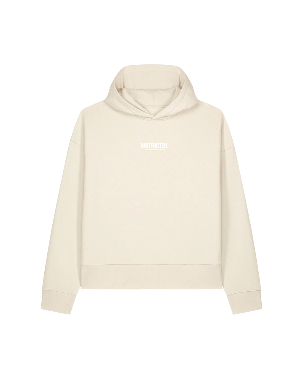 DISTRICT21 Voicer Hoodie - Natural Raw