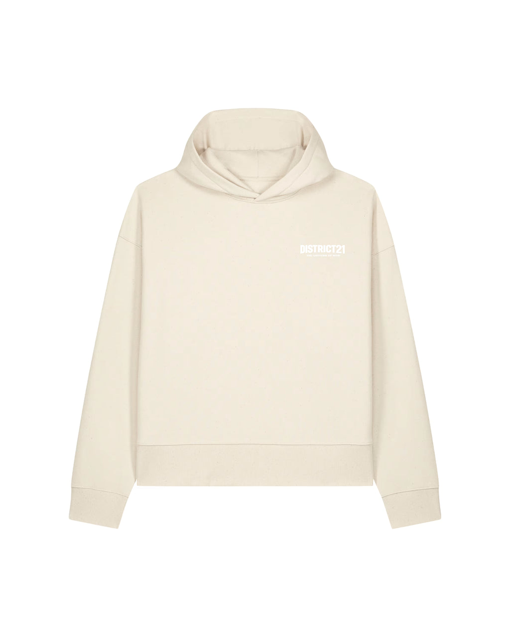 DISTRICT21 Voicer Hoodie - Natural Raw
