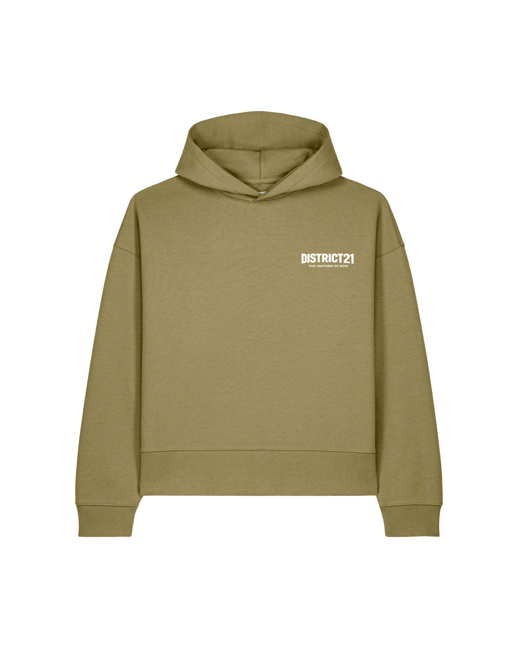 DISTRICT21 Voicer Hoodie - Faded Olive